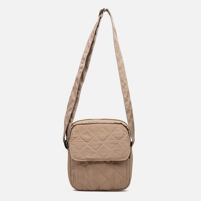 Quilted Messenger Bag