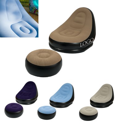 Plush Inflatable Sofa Chair