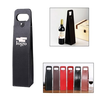 PU Folding Wine Box