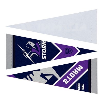 Custom Multi-Size Full-Color Felt Pennant