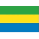 4'x6' Gabon U.N. Nylon Outdoor Flag - Style A