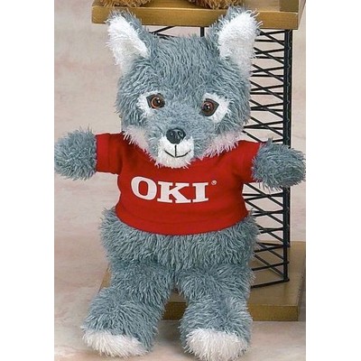 Remington Series Wolf Stuffed Animal w/Shirt (10")