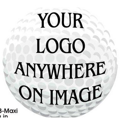 Golf Ball Maxi Magnet (8 Square Inch)