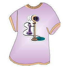 Antique Phone T-Shirt Mighty Mini Magnet