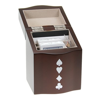 Playing Card Set in Wooden Box