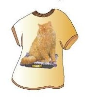 Selkirk Rex Cat T-Shirt Lapel Pin