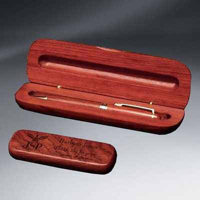 Rosewood Pen and Case Set