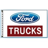 Authorized Dealer Free Flying Drape Flags (Ford® Trucks)