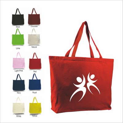 Qtees Canvas Jumbo Tote Bag