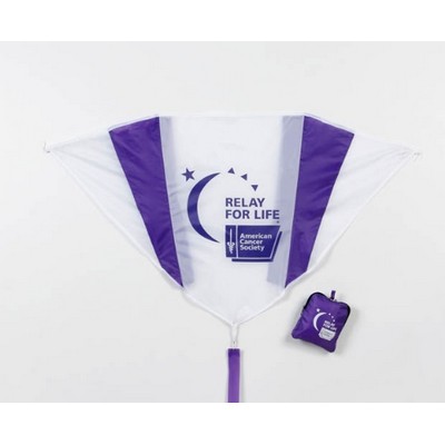 Regular Parafoil Rectangle Kite in a Bag (30"x18")