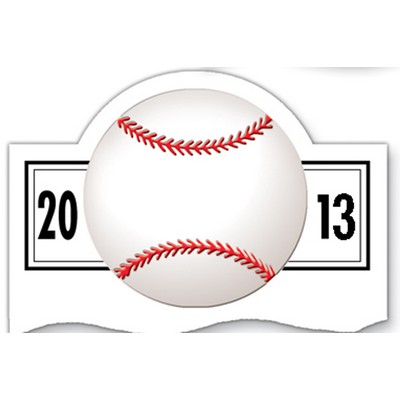 20 Mil Baseball Schedule Magnet - Full Color