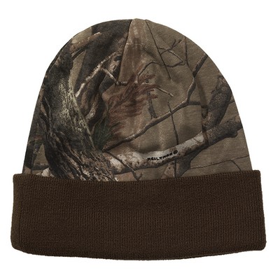 Kati Camo 12" Knit Beanie (Blank)