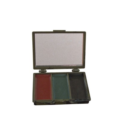 Woodland Camouflage 3 Color Face Paint Compact