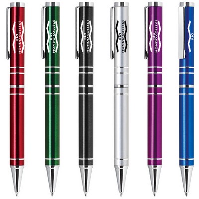 Rallo Ballpoint Pen w/Chrome Accent