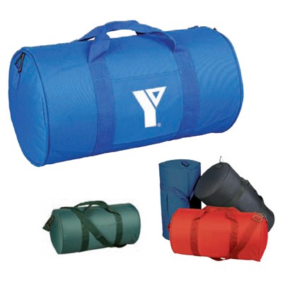 18" 600Denier Polyester Workout Barrel Bag