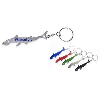 Shark Aluminum Keychain (6 Week Production)