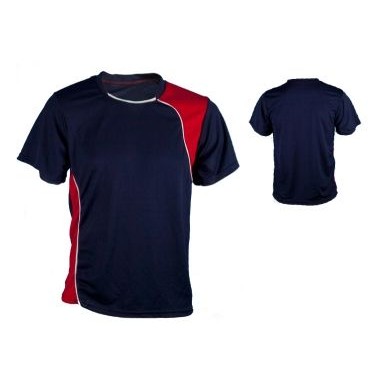 Adult Dazzle Cloth Soccer Jersey Shirt w/ Round Neck 2 Color Trim