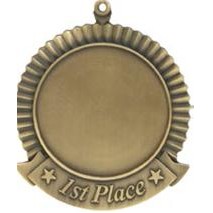 Medal, "Insert Holder" 1st Place - 2 1/2" Dia.