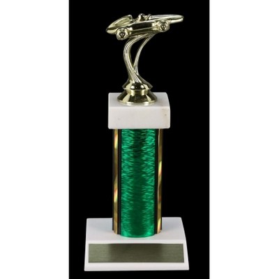 9" Small Pinewood Derby Economy Series Trophy