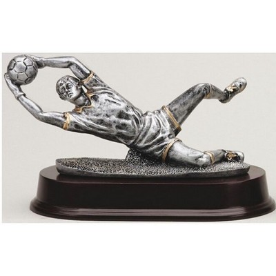 4¾" Resin Soccer Goalie Award