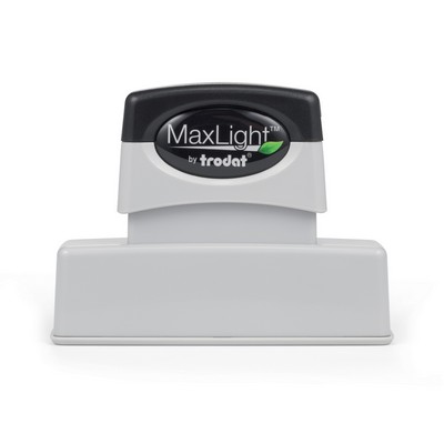 MaxLight™ Pre Inked Rectangle Stamp (3/16" x 2 1/2")