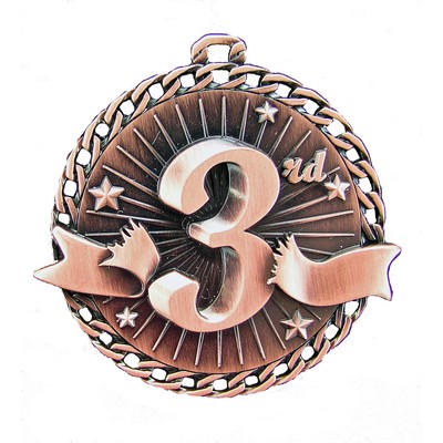 3rd Place Stock Medal (2")