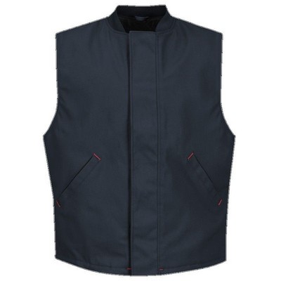 Red Kap™ Blended Duck Insulated Vest - Navy Blue Duck