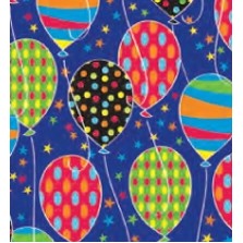 Party Balloons Celebration Gift Wrap (417')