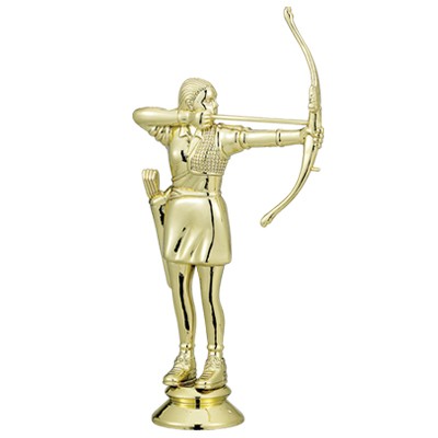 Female Archery Trophy Figure