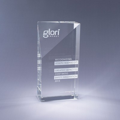 9" Edge Crystal Award