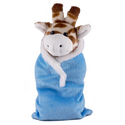 Soft Plush Giraffe in Baby Sleep Bag Stuffed Animal