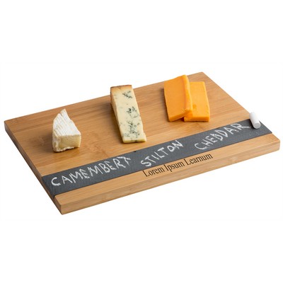 Bamboo & Slate Cheese Board