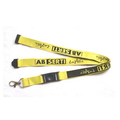 Polyester Lanyard w/Lobster Claw Clip