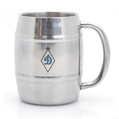 14 Oz. Lev Stainless Steel Barrel Mug