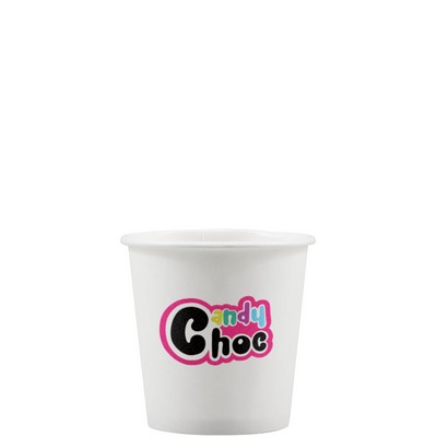 4 oz Paper Cup - White - Digital