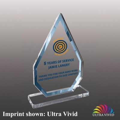 Stock Acrylic Flame Awards - Ultra Vivid Color