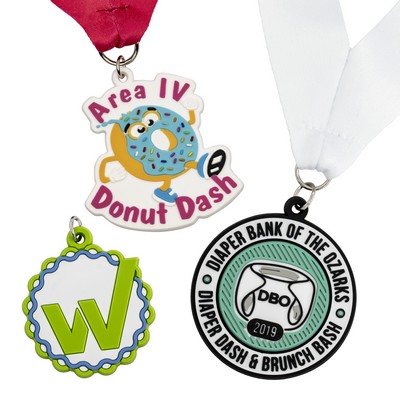 Custom PVC Medals (2-1/2")