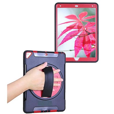 Kidder iPad Pro 10.5" Rotating Case with Hand Strap (Red)