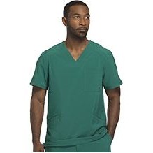 Cherokee® Infinity® Men's Stretch Poplin V-Neck Polo Shirt