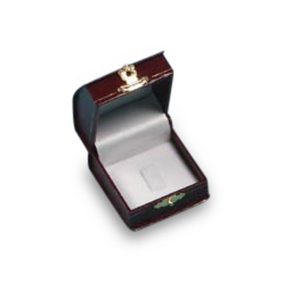 Leatherette Domed Ring Clip Box