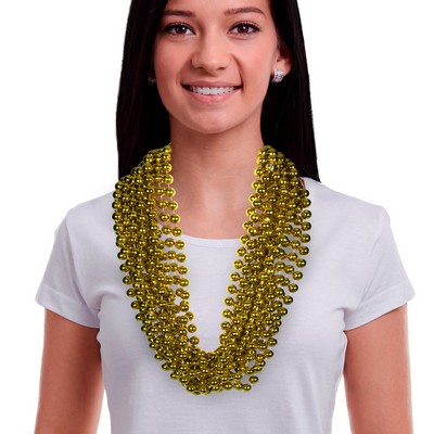 33" Gold Bead Necklace