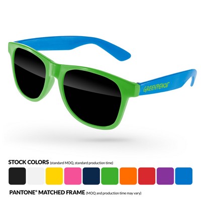 2-Tone Value Retro Sunglasses