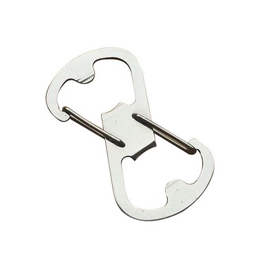 Carabiners Clip Bottle Opener / 2 Sides Bottle Opener / Bottle Opener with Carabiners