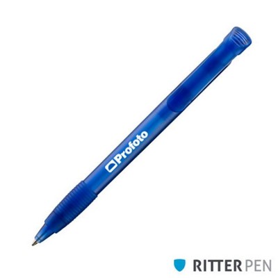 Ritter® Frosted Pen - Blue