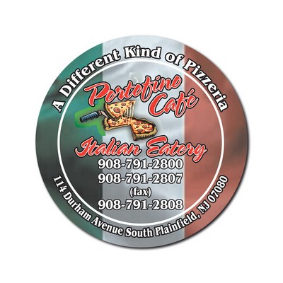 4.5" Round Car Magnet