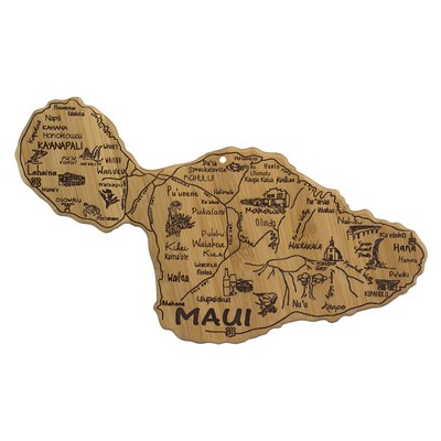 Destination Maui Hawaii Cutting & Serving Board