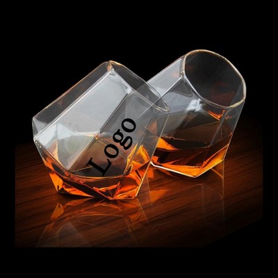 Diamond Shaped Whiskey Glass