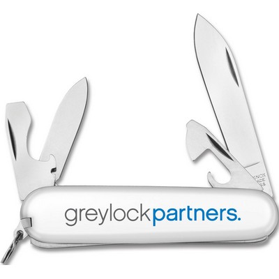 Swiss Army Recruit Knife White