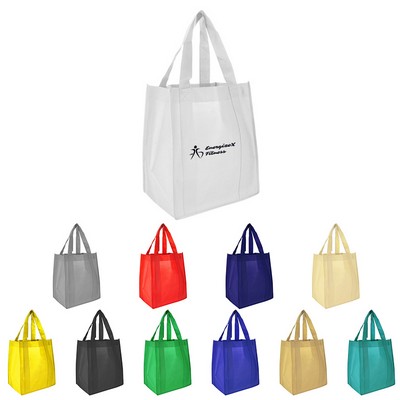 13"d x 15"w x 22"h - 22" Handle Shopping Tote