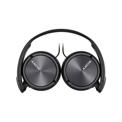 Sony Black ZX Series Folding Headphones w/Mic